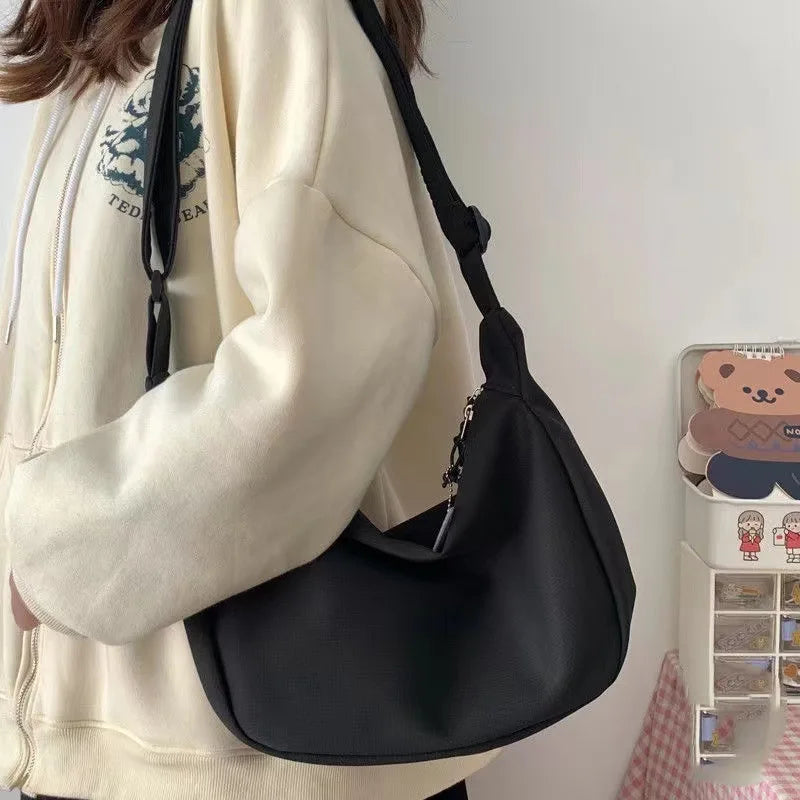 👜 Waffle Dumpling Shoulder Bag – Effortless Chic, Endless Versatility