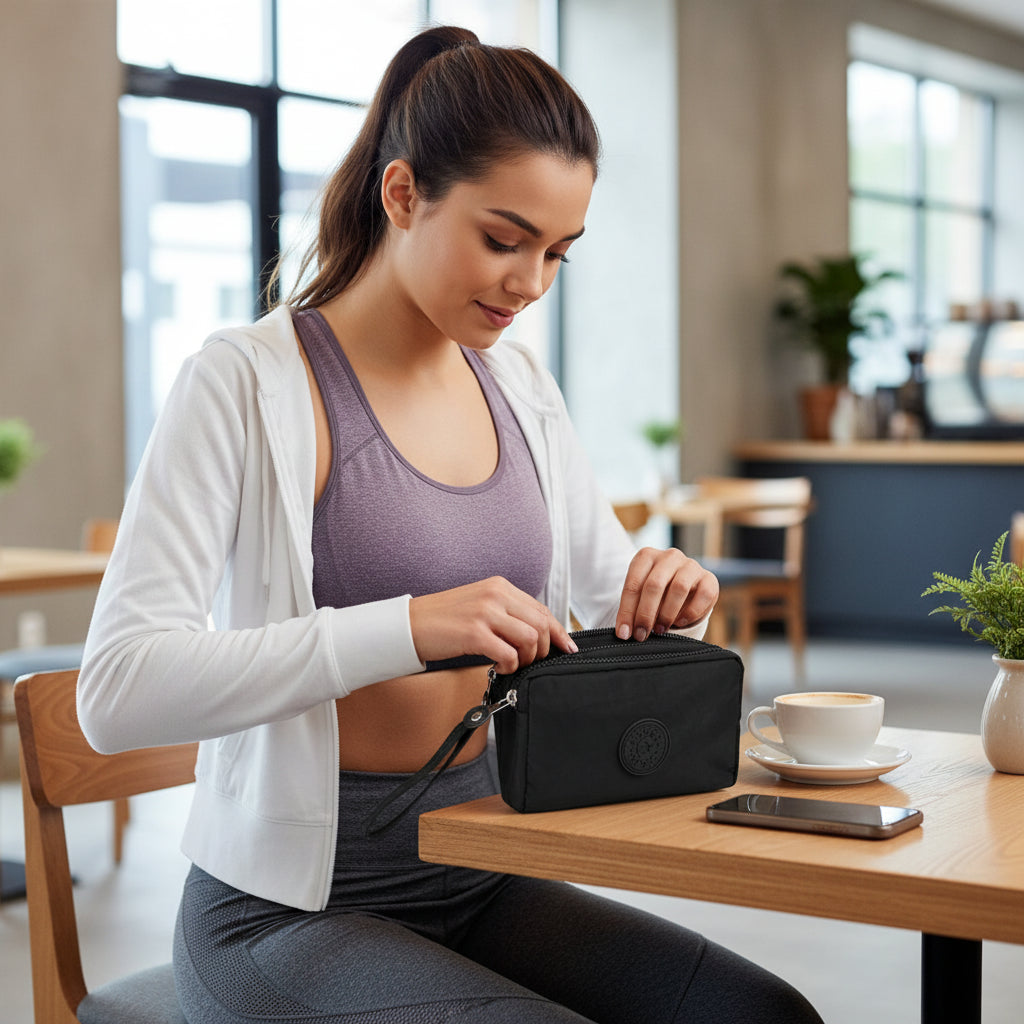 👜 Luxury Canvas Crossbody Bag – Effortless Style Meets Everyday Functionality