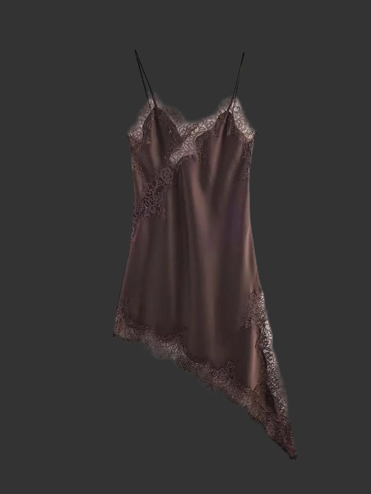 💃 Women’s Elegant Lace V-Neck Halter Dress – 2025 Summer Fashion Sensation