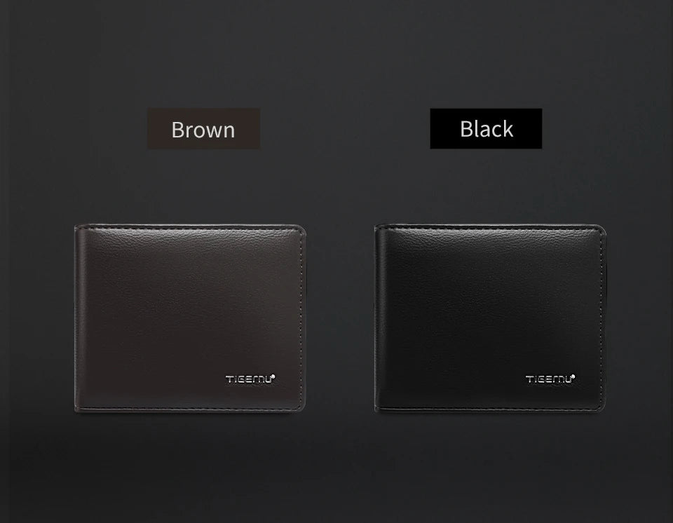 👛 Luxury Men’s Wallet – RFID Protection Meets Elegant Design