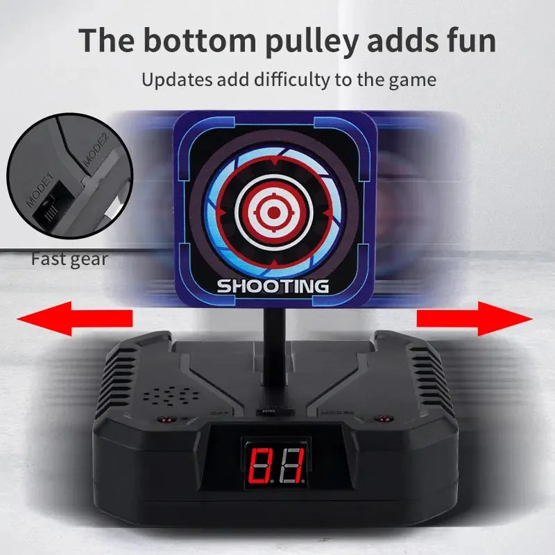 Auto-Reset Electric Target For Guns Desktop games Shooting competition party game scoring Practice Target for kids adult gifts