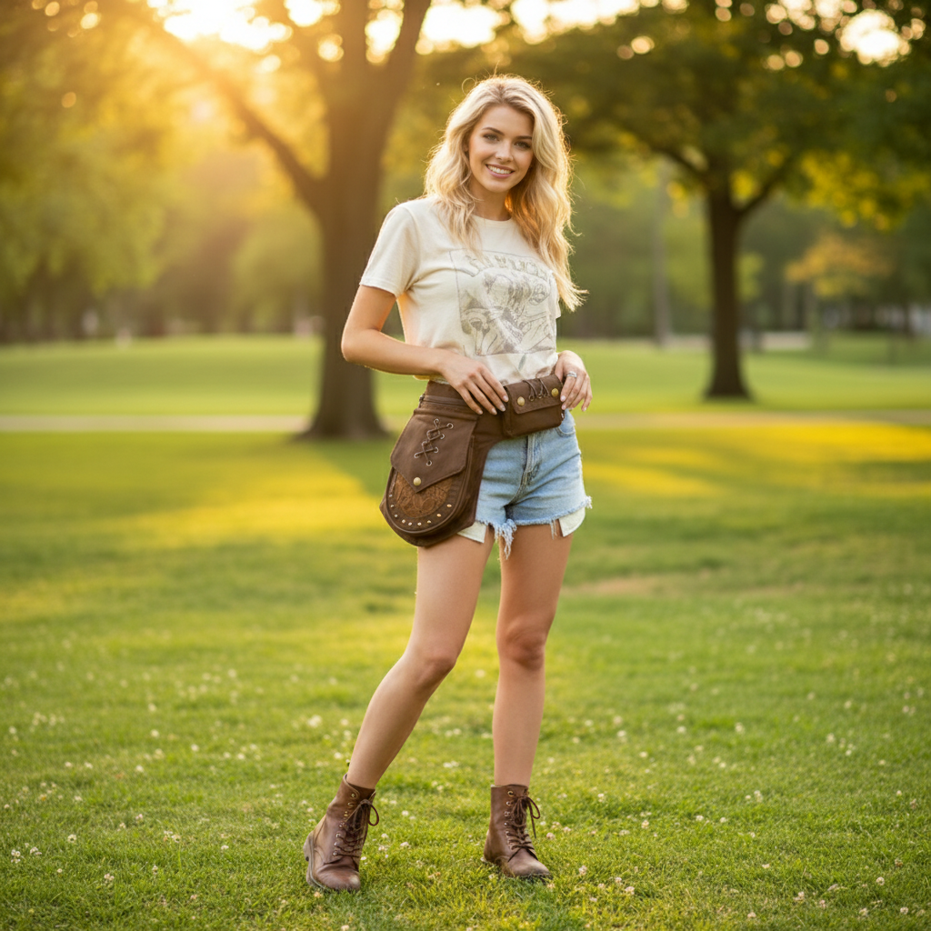 👜 Personalized Women’s Waist Bag & Leg Bag