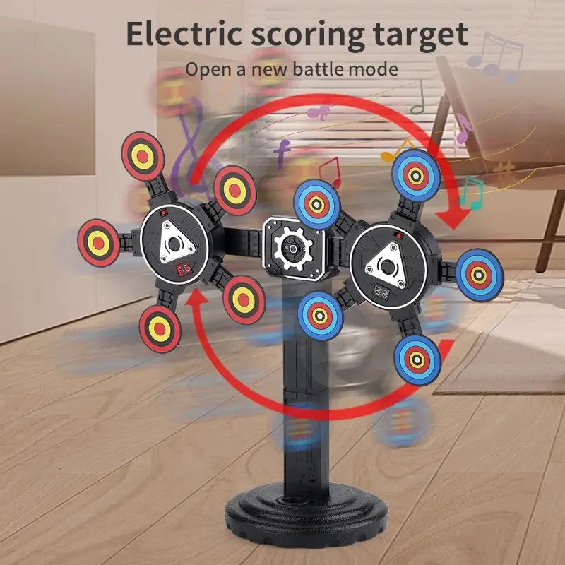 Auto-Reset Electric Target For Guns Desktop games Shooting competition party game scoring Practice Target for kids adult gifts