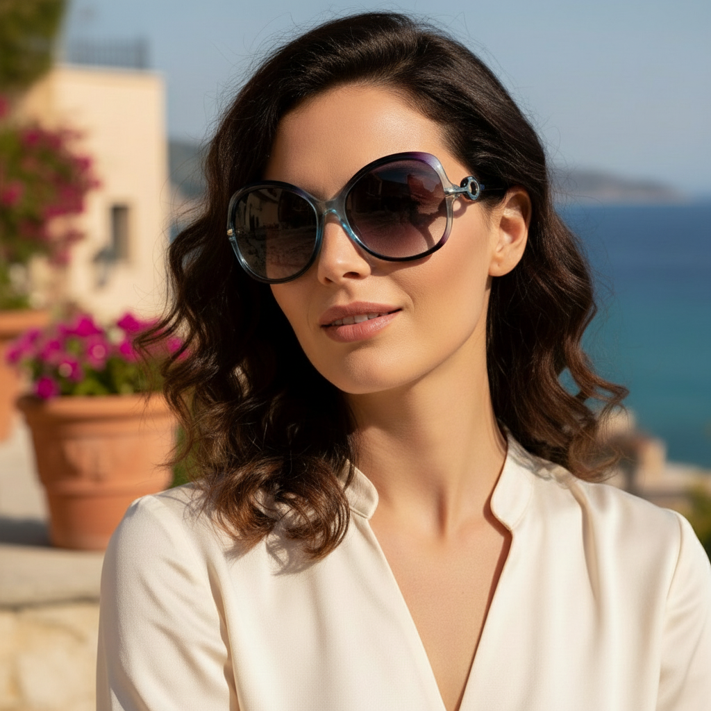 🌟 New Fashion Brand Designer Women’s Sunglasses