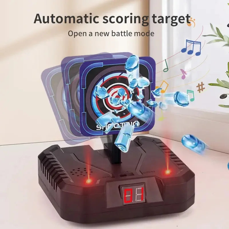Auto-Reset Electric Target For Guns Desktop games Shooting competition party game scoring Practice Target for kids adult gifts