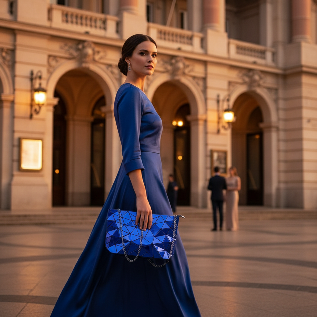 ✨ Luxury Geometric Tote Bucket Bag – Designer Fashion Crossbody for Women