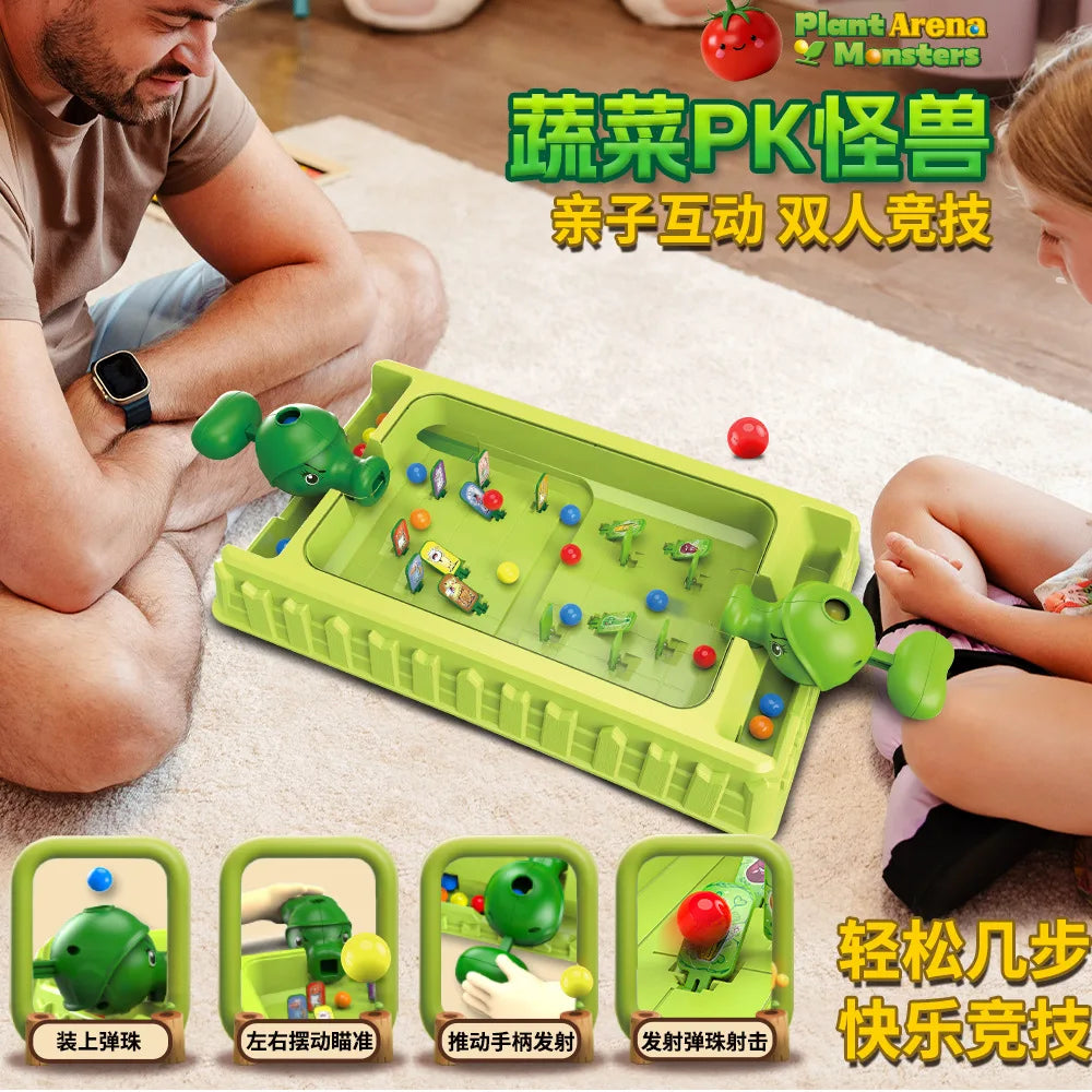 Battle catapult desktop toy parent-child interaction two person pinball machine shooting table thinking game children's puzzle