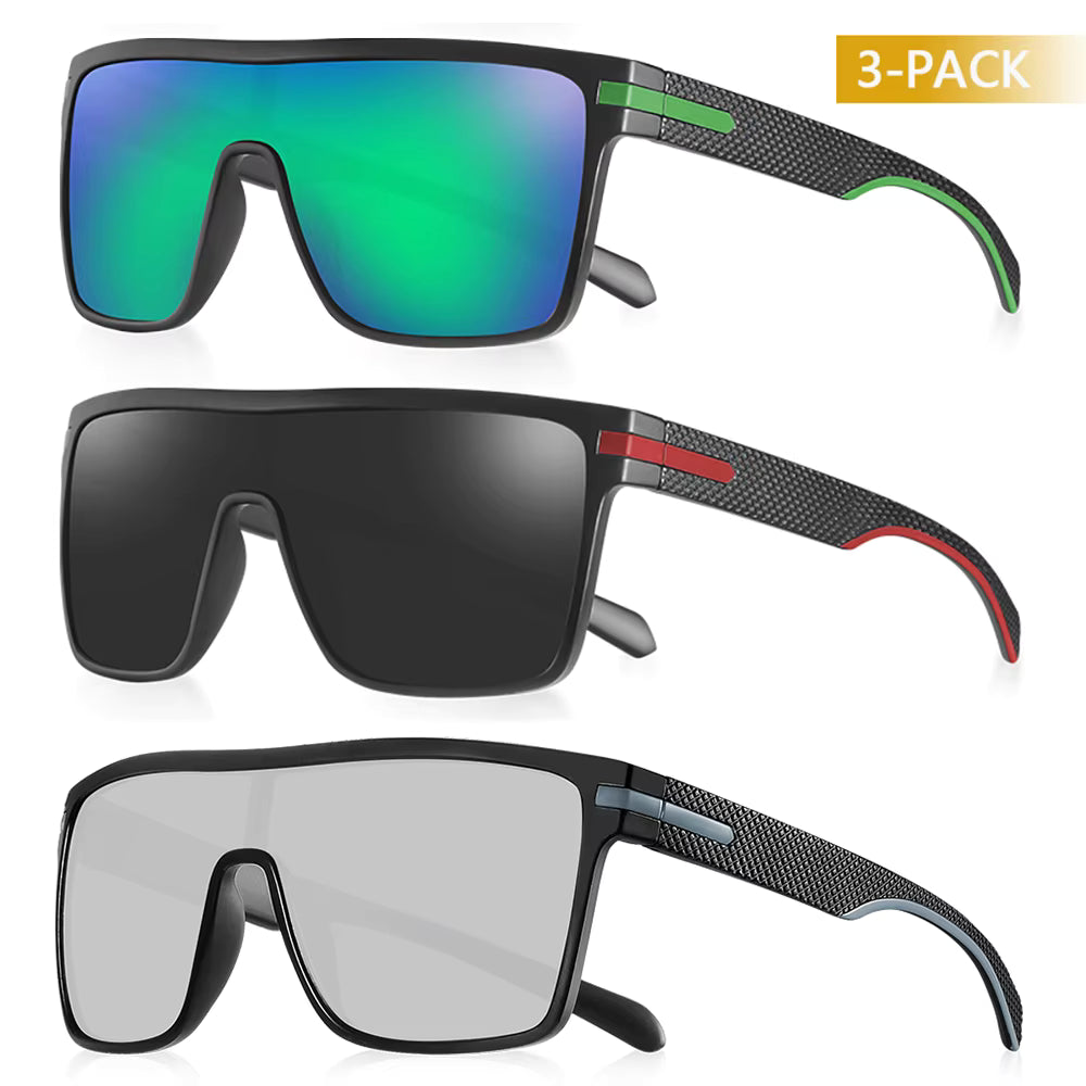 🕶️ Fashion Polarized Sunglasses – Bold Vision, Unmatched Clarity