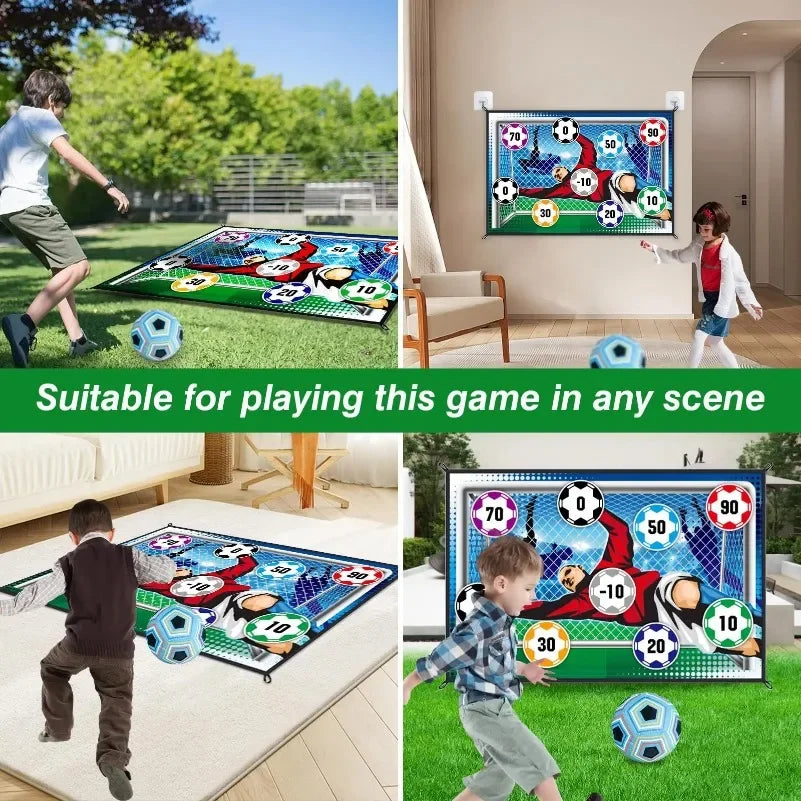 ⚽🏆 Soccer Game Mat Set – Multiplayer Fun for Kids!
