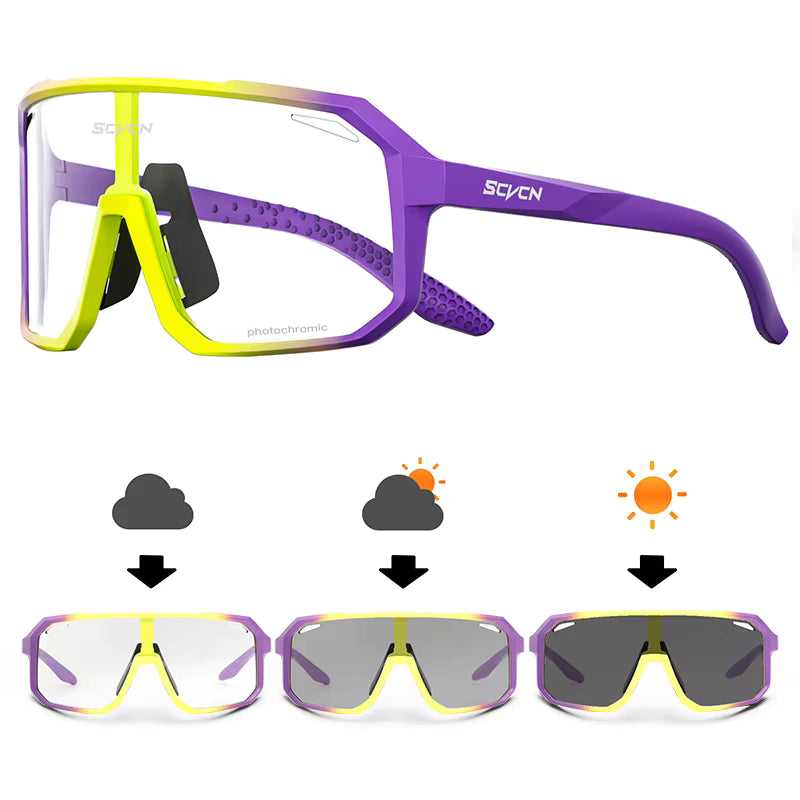 🕶️ HOT MTB Cycling Glasses – UV Protection & Outdoor Performance